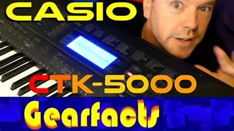 Casio Ctk 5000 Great Sounds Fun Sampler Youtube