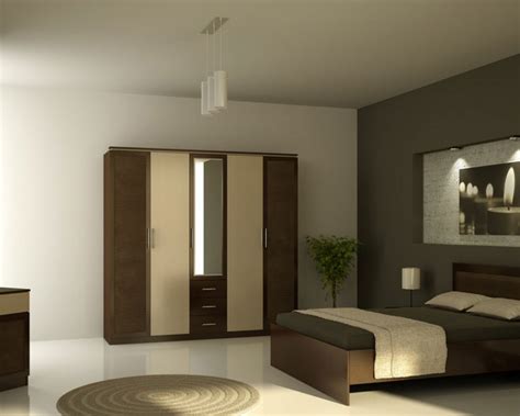 These bedroom wardrobe designs feature a variety of different options for rooms that don't have a closet or need additional storage. Great Function of Wardrobe Wooden Almirah Designs with ...