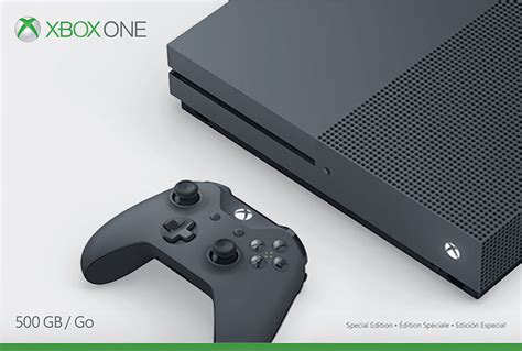 Xbox One Slim 500gb Console Special Edition Storm Grey Xbox Onenew