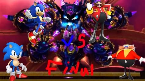 The Final Boss Time Eater Sonic Generations Eggman Present And Eggman