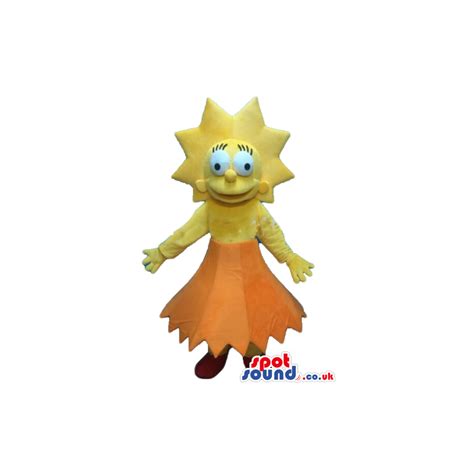 Mascots Spotsound Uk Lisa Simpson Wearing An Sizes L 175 180cm