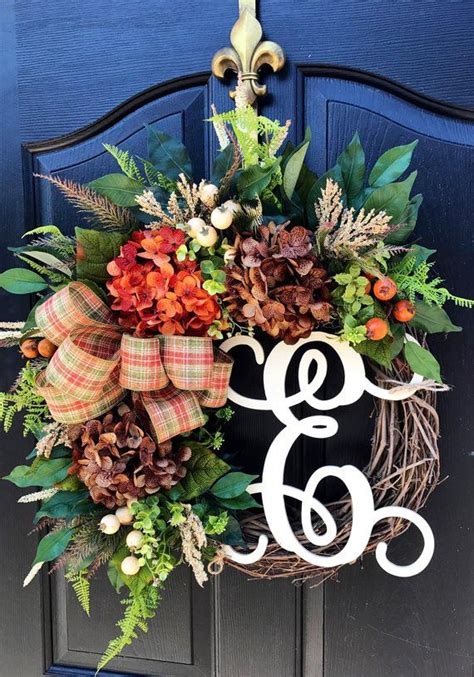 25 Most Beautiful Fall Wreaths Thatll Spruce Up Your Front Door This