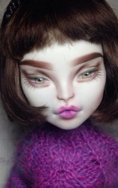 Pin By Sarah Betts On Doll Repaints Custom Monster High Dolls Doll