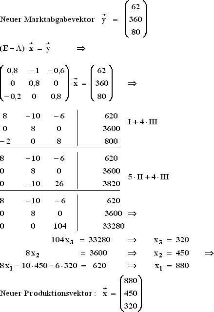 Linear algebra has become central in modern applied mathematics. BOS Abschlussprüfung 2003: Lineare Algebra: Lösungen