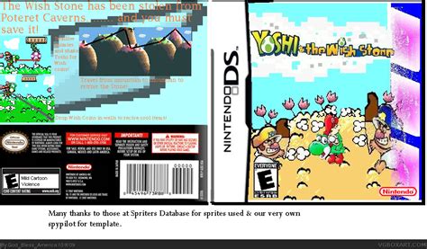 Yoshi And The Wish Stone Nintendo Ds Box Art Cover By Godblessamerica