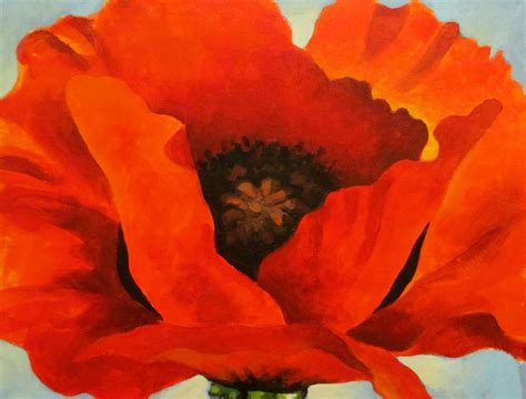 Maybe you would like to learn more about one of these? Georgia O'Keefe Inspired Paintings - Ms Shirley Kingston ...