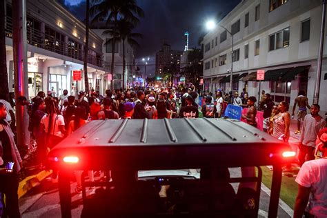 Miami Beach Declares State Of Emergency And Imposes Curfew After Spring