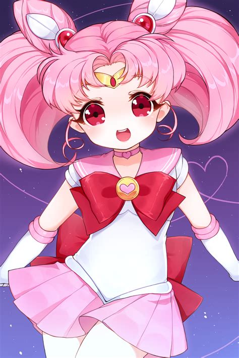 Chibi Usa And Sailor Chibi Moon Bishoujo Senshi Sailor Moon Drawn By