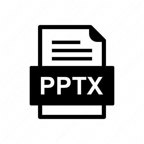 Document File Format Pptx Icon Download On Iconfinder