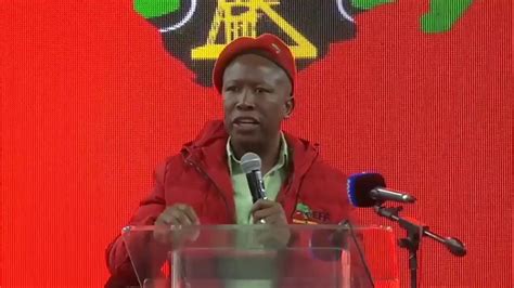 Cic Julius S Malema Talks About The 1956 Womens March Against Dom