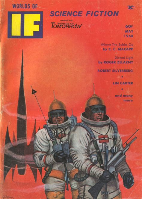 Ski Ffy Worlds Of If Science Fiction May 1968