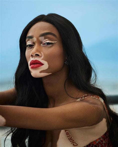 Hd Winnie Harlow In Dior Photographed By Jason Hetherington With Makeup