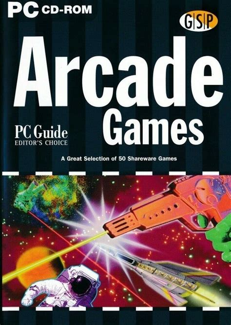 Pc Guide Arcade Games Compilation Pc Cd Rom Game Disc In Sleeve