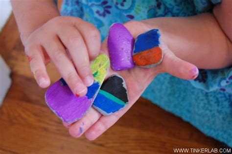 Easy Peasy Rock Painting Tinkerlab