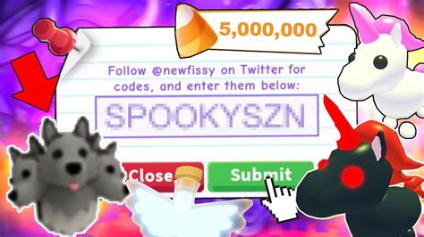 Trade for the pet or a monkey box: TRYING *SECRET* HALLOWEEN ADOPT ME CODES TO GET LEGENDARY ...