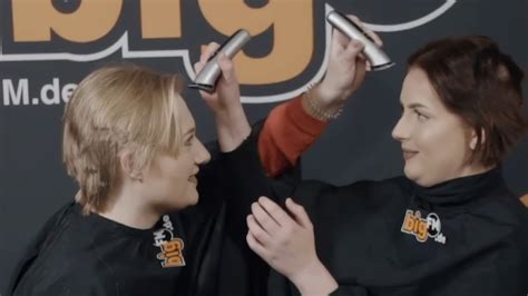 2 Women Shave Each Other Heads For Charity 4k Remaster Youtube