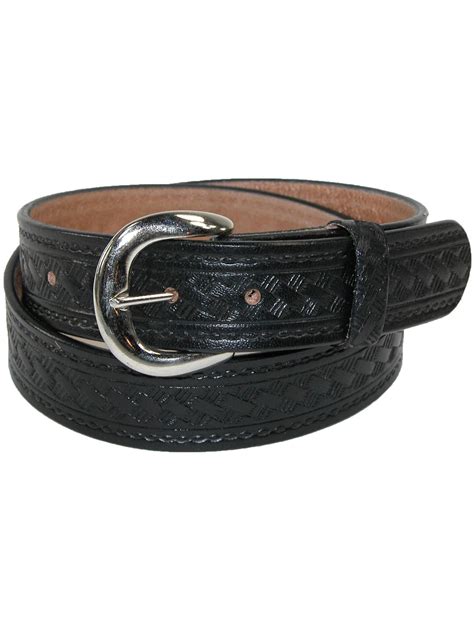 Ctm Ctm Leather Western Belt With Removable Buckle Mens Big And Tall