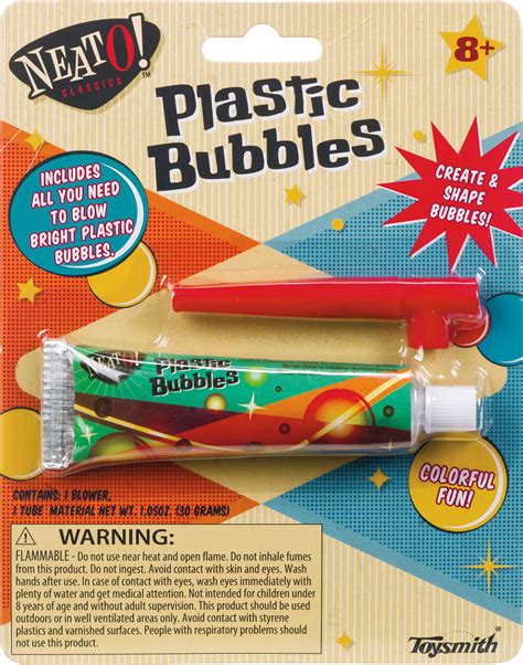 Classic Plastic Bubbles Stage Nine Entertainment Store