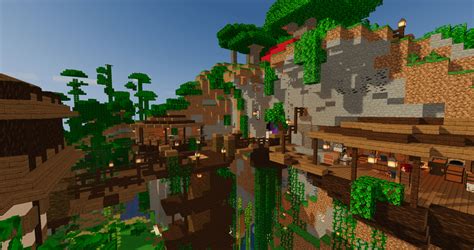 Minecraft Jungle Base Ideas