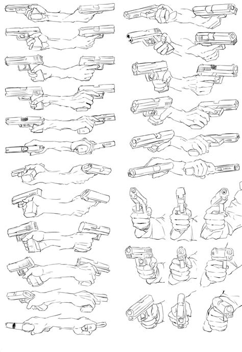 Gun Pose Reference