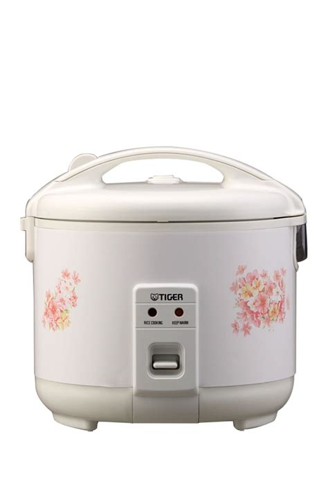 TIGER JNP 1000 FL 5 5 Cup Uncooked Rice Cooker And Warmer Floral