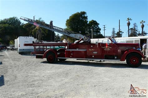 1950 Seagrave Ladder Fire Truck