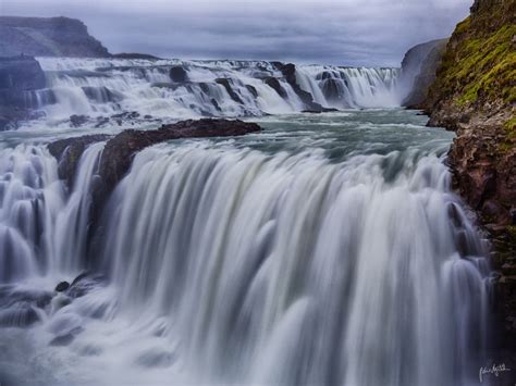 Gullfoss 50mm Beautiful Waterfalls Waterfall Scenery