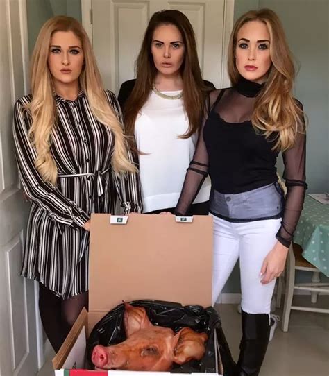 £75k Selfie Sisters Traumatised After Receiving Severed Pigs Head In