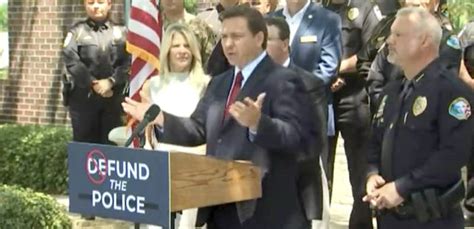 Watch Gov Desantis Announces Bonuses For Police In Florida Amidst