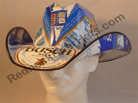 Busch Beer Box Cowboy Hats Cases Carton Box Hat