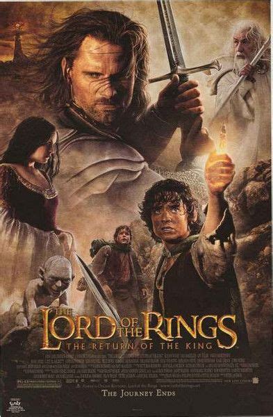 Lord Of The Rings Return Of The King Movie Poster 22x34 Bananaroad