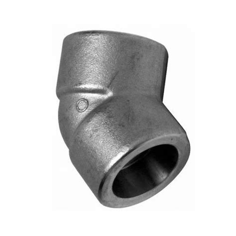 Ufi Mild Steel 45 Deg Threaded Elbow For Industry Size 14 To 4 Inch