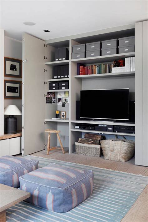 Storage Systems Variety For The Living Room Small Design