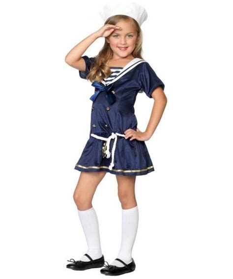 Sailor Shipmate Cutie Kids Costume Sailor Costumes