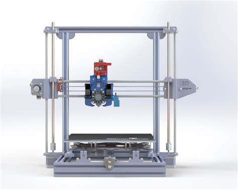 3d Printer 3d Cad Model Library Grabcad