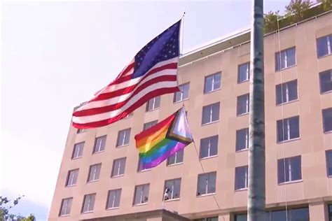 State Department Flies Pride Flag For The First Time In Historic Moment