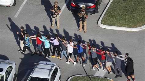 Florida School Shooting 17 Reported Dead The New York Times