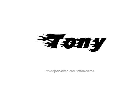 Tony Name Image