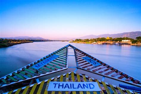 Golden Triangle Tourist Attraction In Chiang Rai Province Stock Image