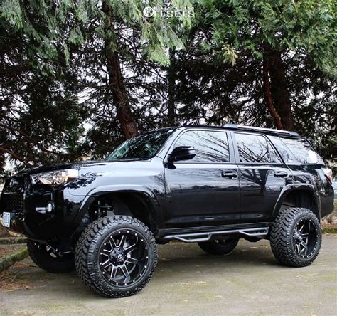 1 2019 4runner Toyota Fabtech Suspension Lift 6in Fuel 538 Black