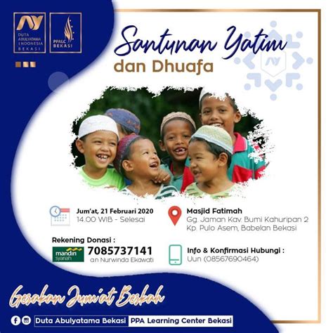 Santunan anak yatim added a button to help you learn more about them. Banner Spanduk Santunan Anak Yatim - SerbaBisnis