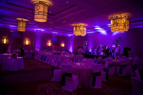 Love This Deep Purple Uplighting Omnifortworth Omniweddings Hotel