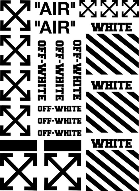 Open Full Size Off White Logo Stencil Download Transparent Png Image