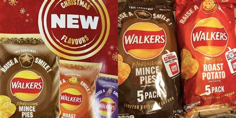 Walkers Crisps Flavours Now Include Christmas Pigs In Blankets