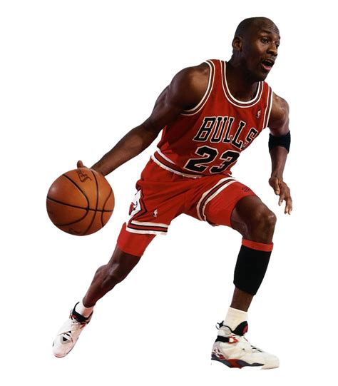Jugador De Baloncesto Michael Jordan Driblar Png Png Play