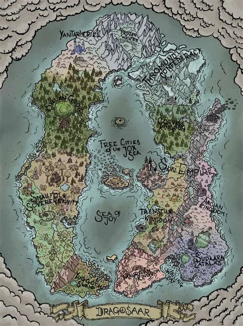 Dragosaar One Of The Continents Of Our Dnd Universe Battlemaps