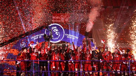 Espectacular Celebración En La Final De La Premier League Liverpool Es