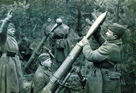 Russian 120mm Mortars Wwii History War World War Two