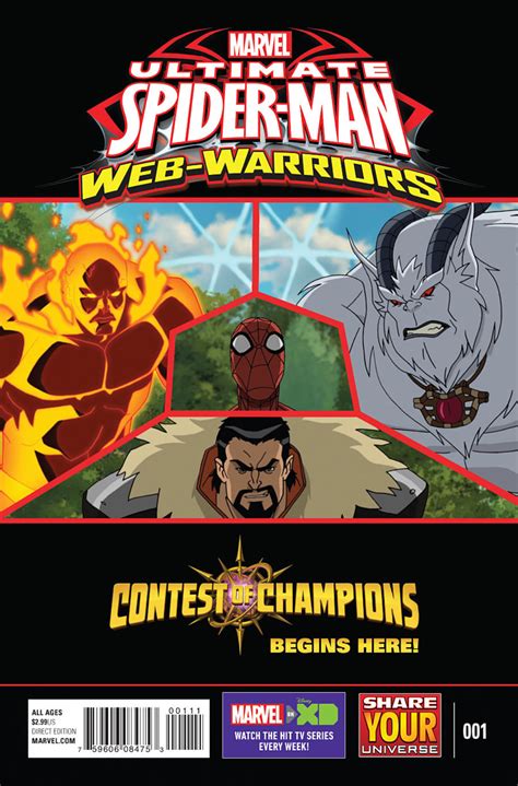 Marvel Universe Ultimate Spider Man Contest Of Champions Vol 1 1