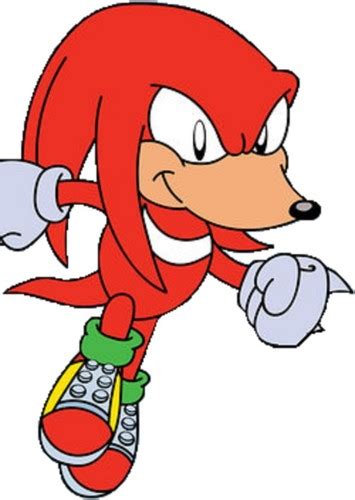 Knuckles The Echidna Aosth Fan Casting For New Adventures Of Sonic